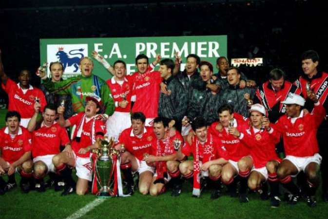 Manchester-United-Premier League-vainqueur-1992-93