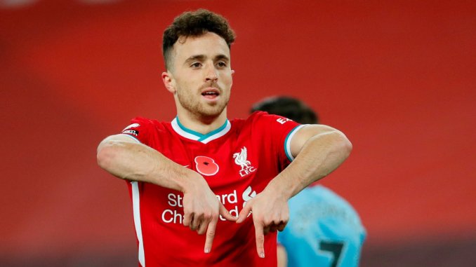 Diogo Jota est de retour pour booster le top quatre de Liverpool