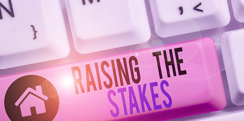 Raise the stakes while playing