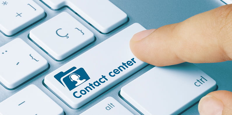 Contact center hotline