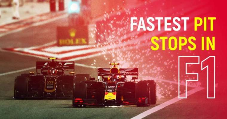 Top 10 des arrêts aux stands les plus rapides de l'histoire de la F1