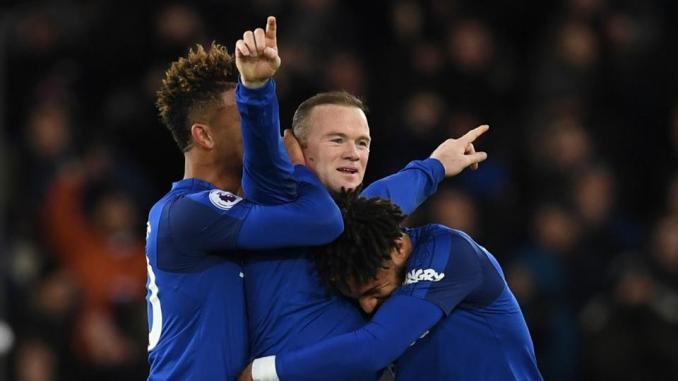 L'attaquant d'Everton Wayne Rooney