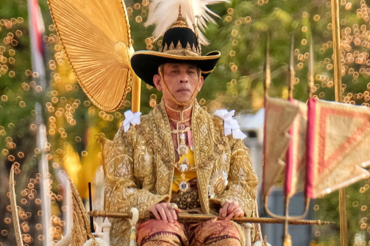 Le roi Maha Vajiralongkorn