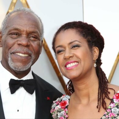 How many wives has Danny Glover had?