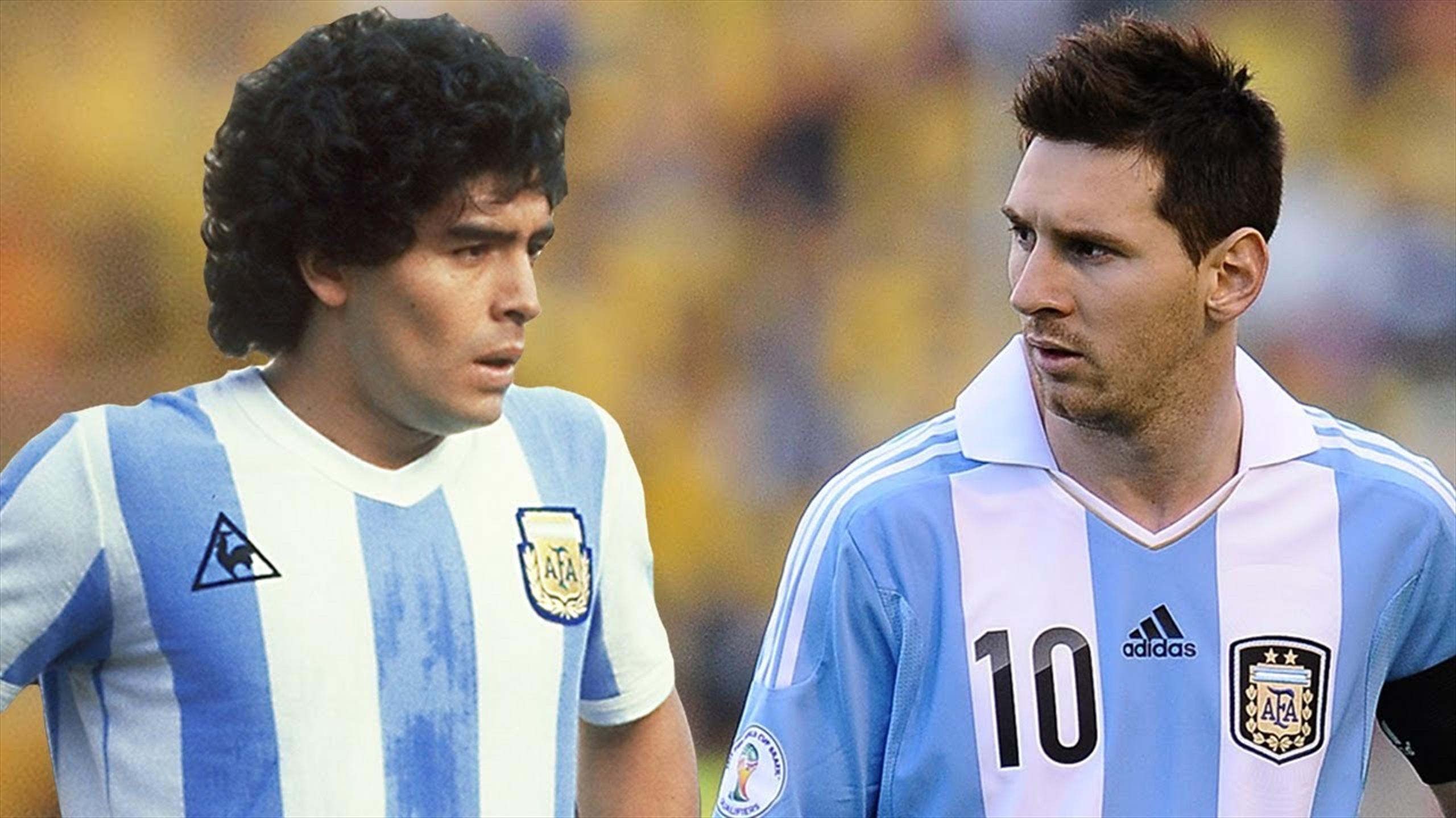 Is Maradona Messi uncle?