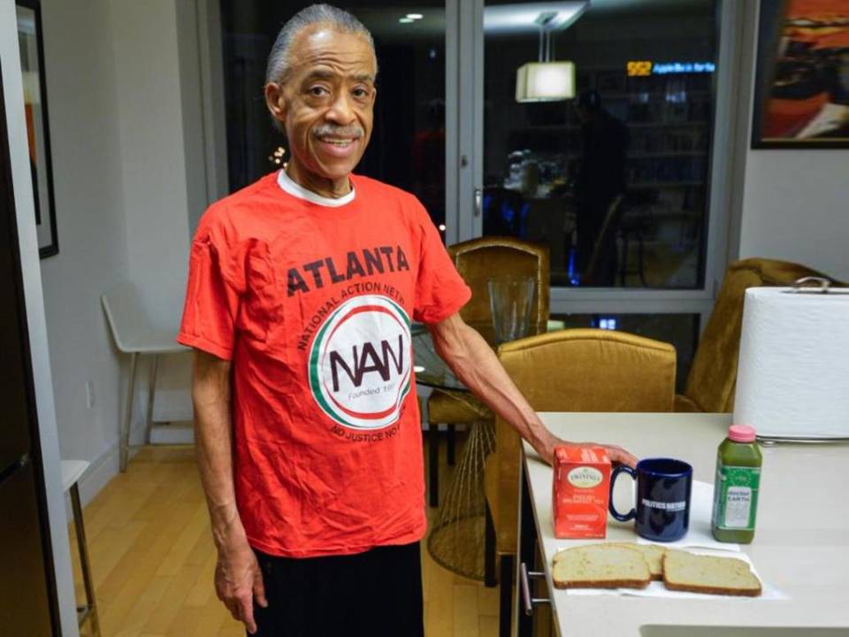 How does Al Sharpton make a living?