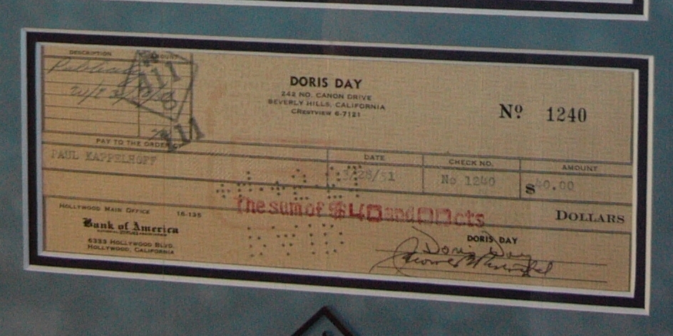 Who inherited Doris Day's money?