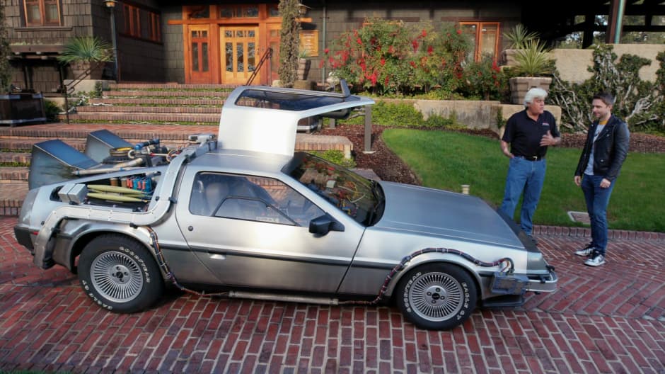 Does Jay Leno own a DeLorean?