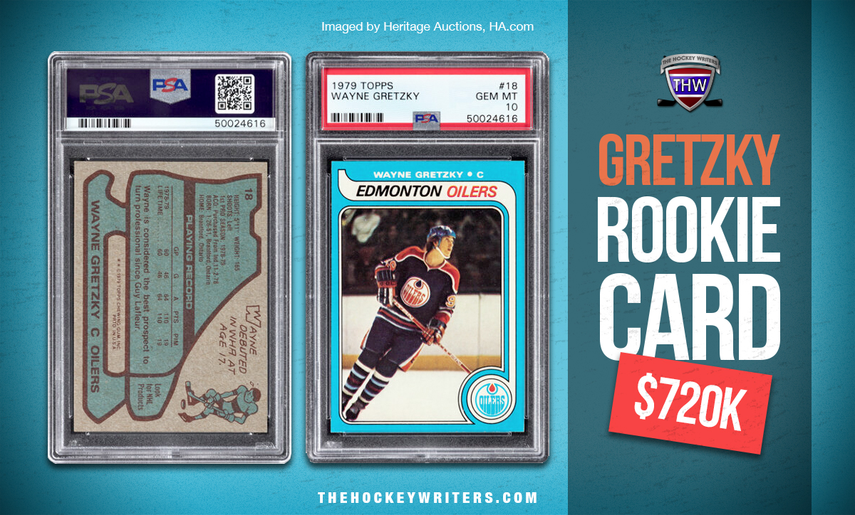 What is the Wayne Gretzky rookie card worth?