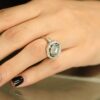 How big is Danielle's engagement ring?