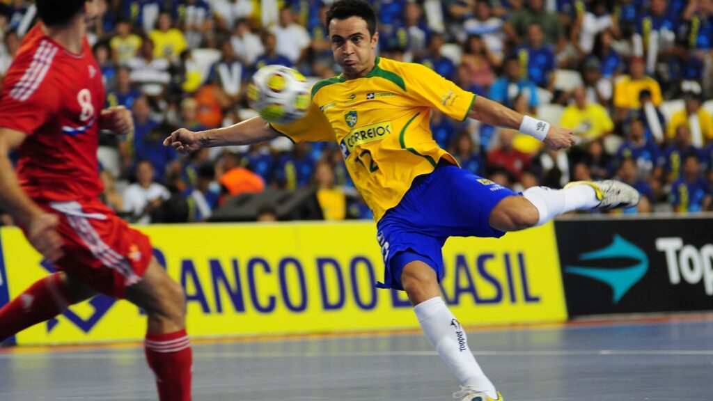 Is Falcao still playing futsal?