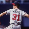 How many intentional walks did Greg Maddux throw?