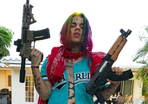 How much does 6ix9ine have in his bank account?