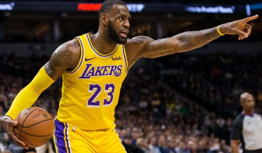 What is the salary of Lebron James?