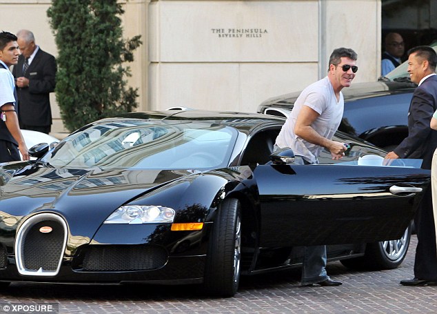 What kind of car does SIMON Cowell drive?