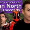 How many characters has Nolan North done?