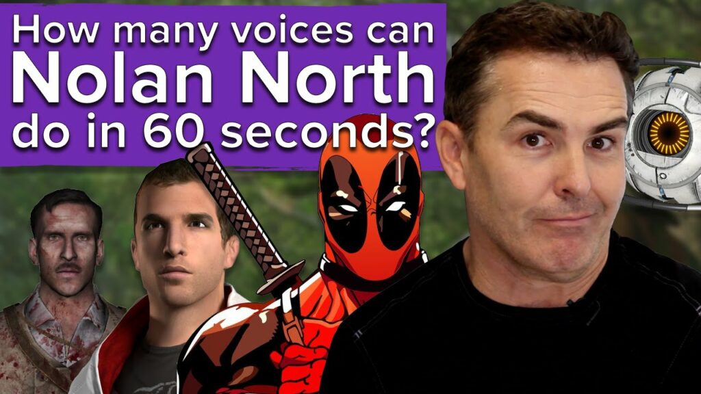 How many characters has Nolan North done?