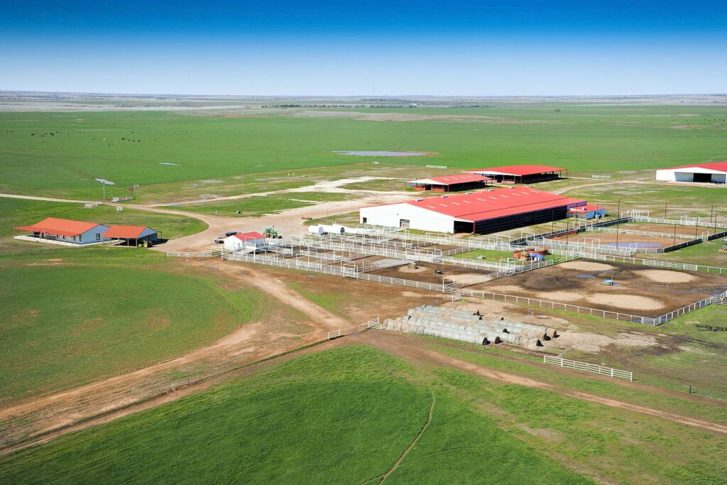 How many acres is BMF Ranch?