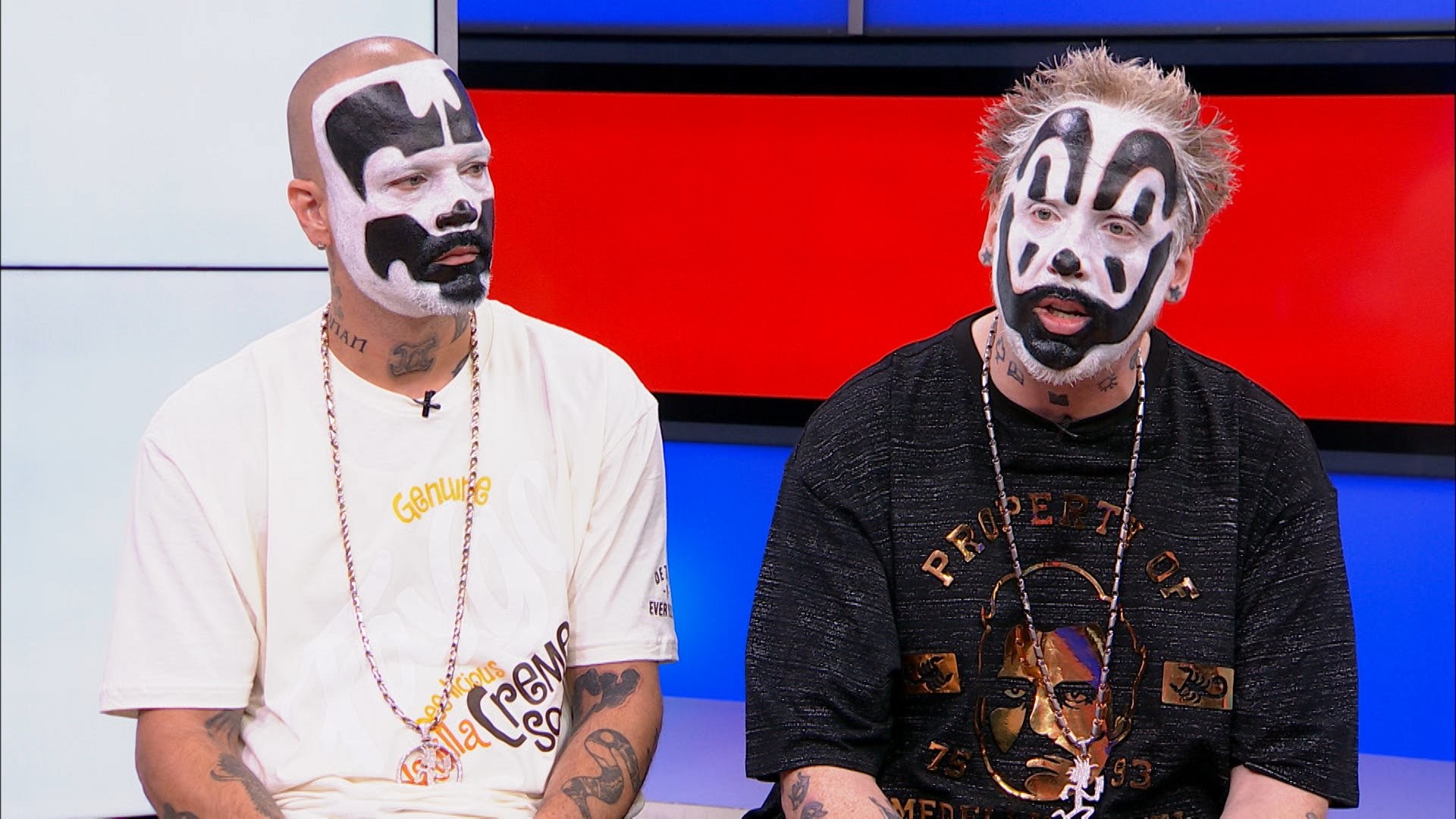 Clown posse. Инсейн Поссе Клаун. Insane Clown Posse. Грим джаггало. Группа Insane Clown Posse без грима.