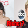 Is Selena richer than Justin Bieber?