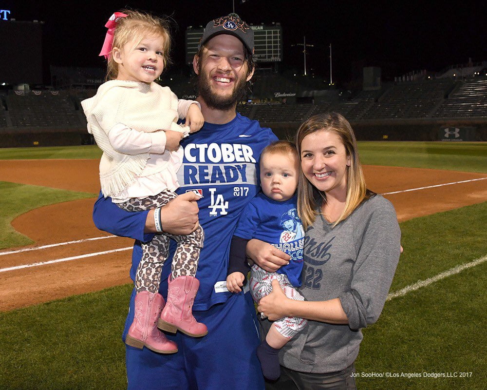 Who is Clayton Kershaw's wife?