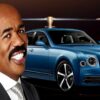What kind of car does Steve Harvey Drive?