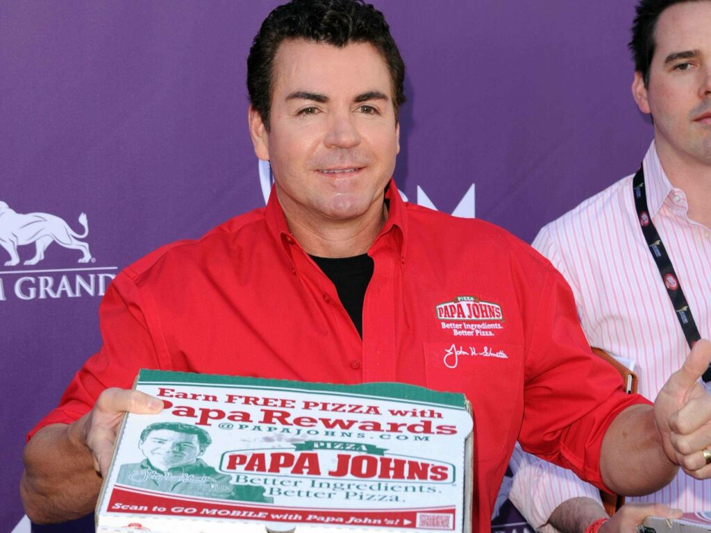 How much is the CEO of Papa John's worth?