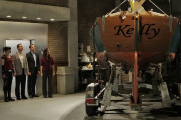How did Gibbs get the boat out of the basement?