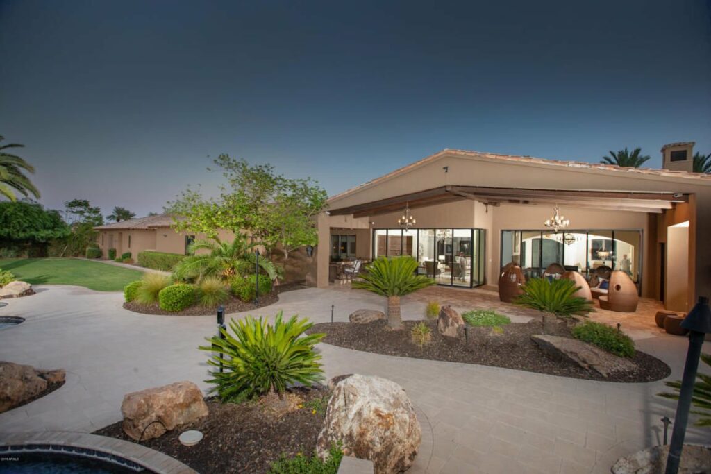 Where is Larry Fitzgerald House?