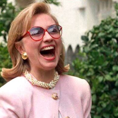 When was Hillary's first lady?