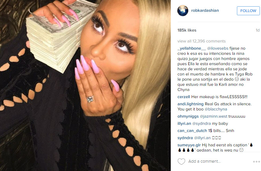 How does Blac Chyna make money?