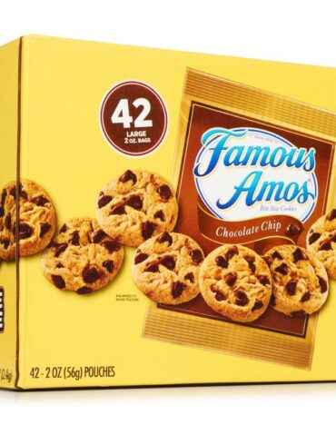 What products does Famous Amos sell?
