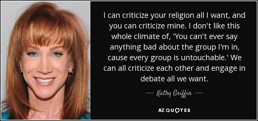 What religion is Kathy Griffin?