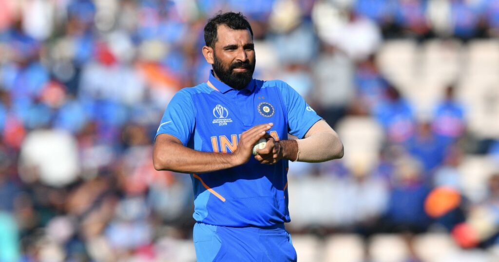 What is the salary of Mohammed Shami?