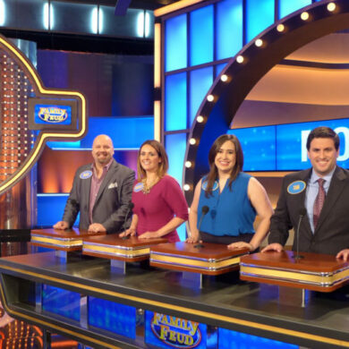 What do the losers get on Family Feud?