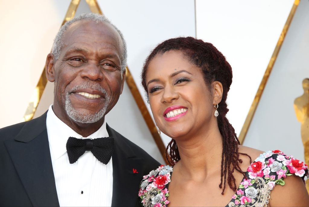 How many wives has Danny Glover had?