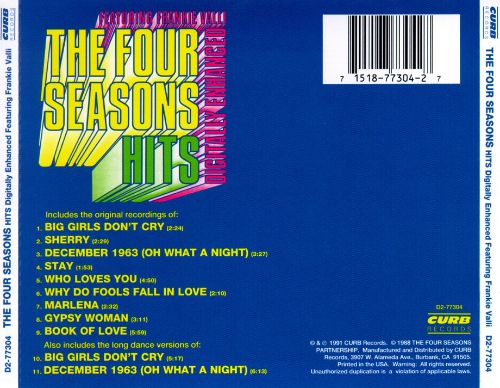 What was the 4 seasons biggest hit?