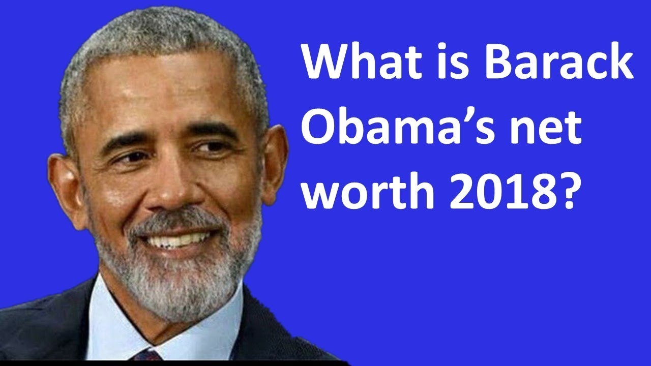 What is obamas networth?