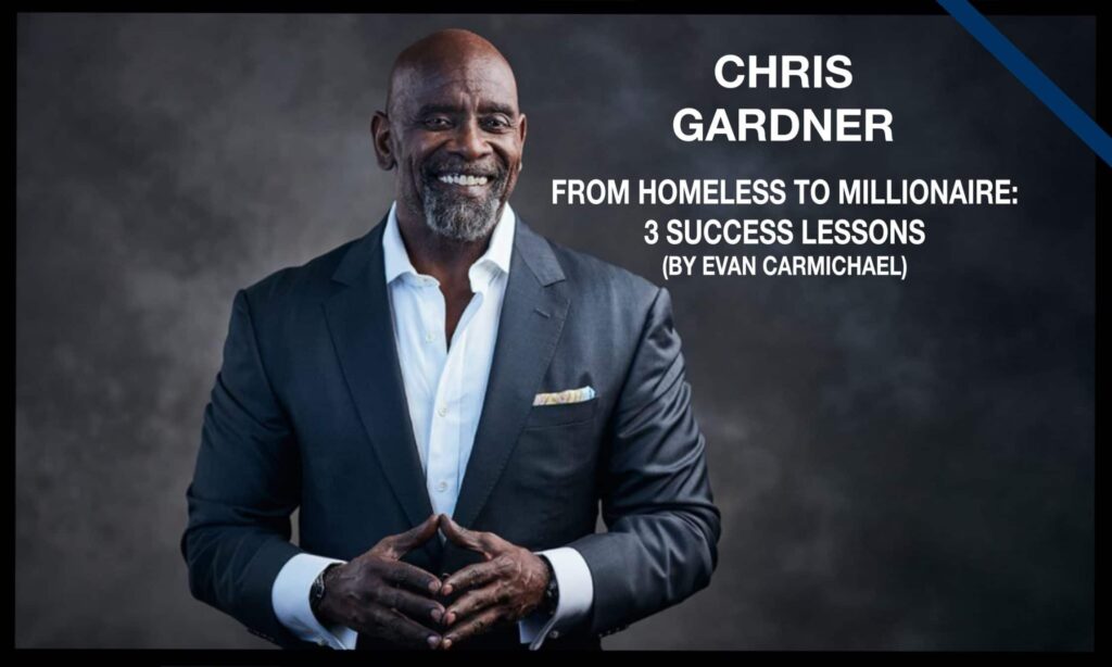 How much money did Chris Gardner make?