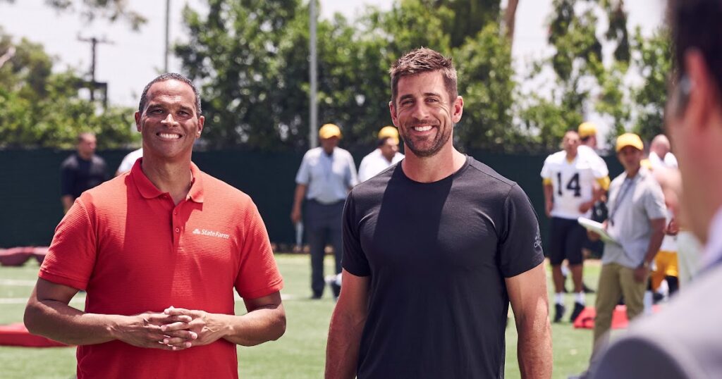 How Much Does Aaron Rodgers make from State Farm?