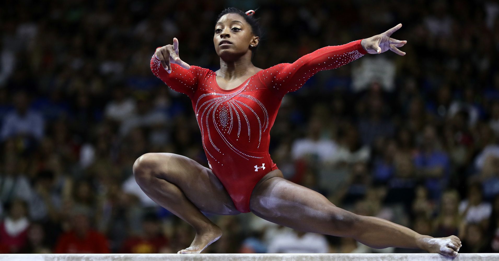 What gym does Simone Biles own?