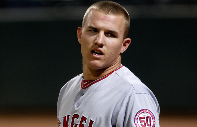 How much does Mike Trout make per month?