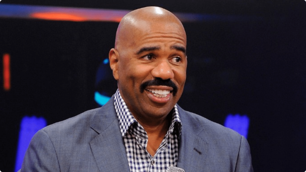 What is Steve Harvey's annual salary?