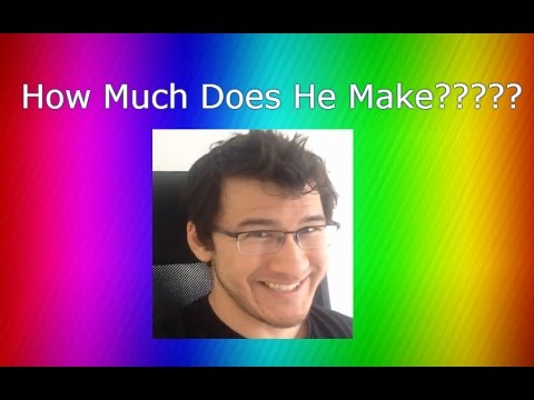 How much does Markiplier make a month?