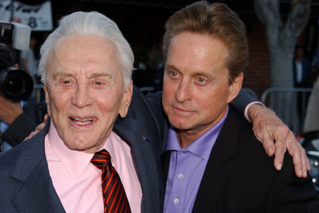 How much was Kirk Douglas Worth when he passed away?