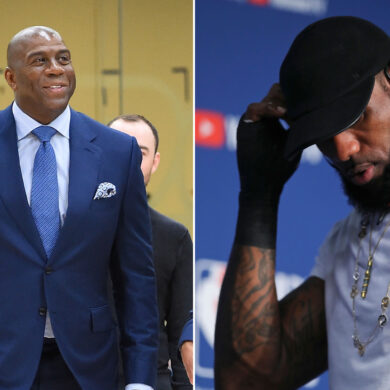 Does Magic Johnson own the Lakers?