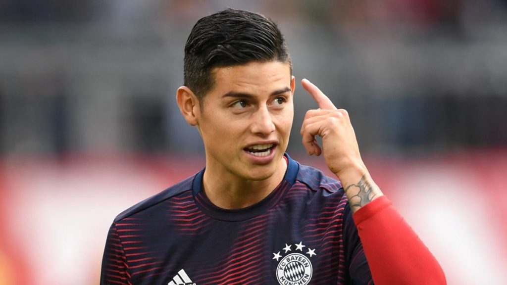 How much is James Rodriguez salary?