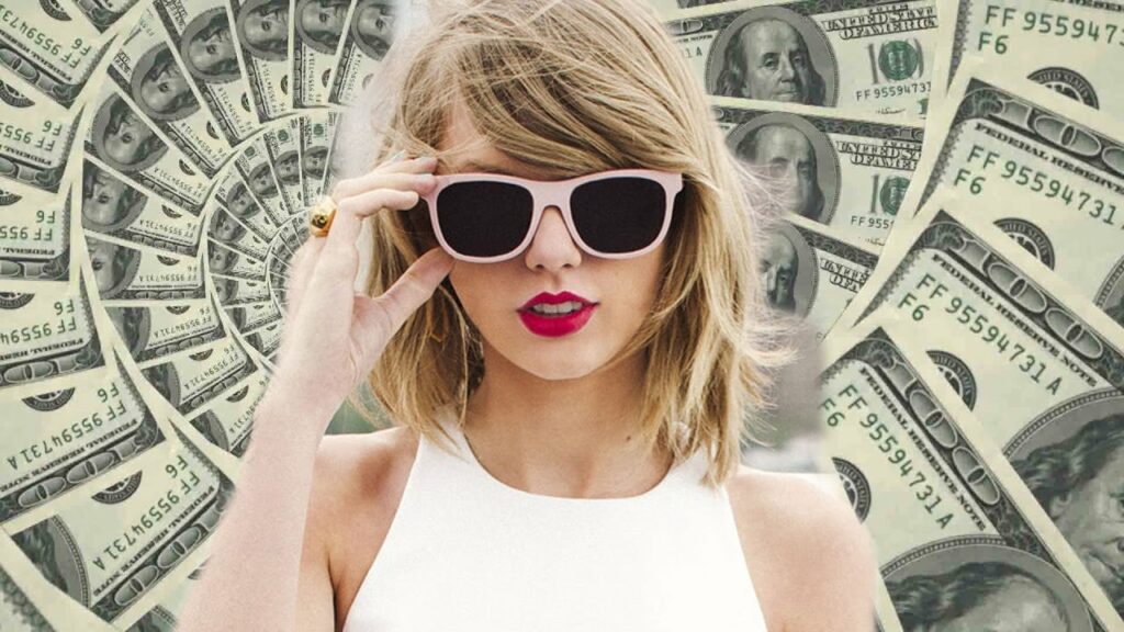 How much money does Taylor Swift have?