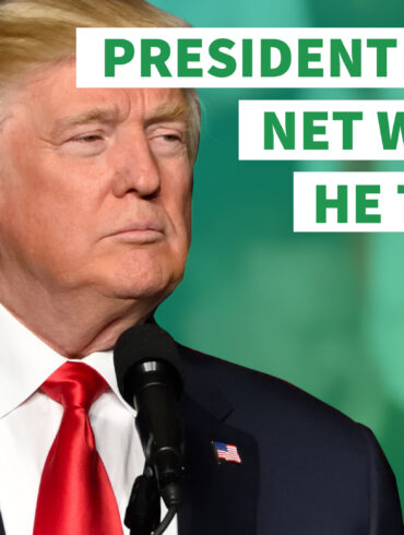 What is Donald Trump's net worth?