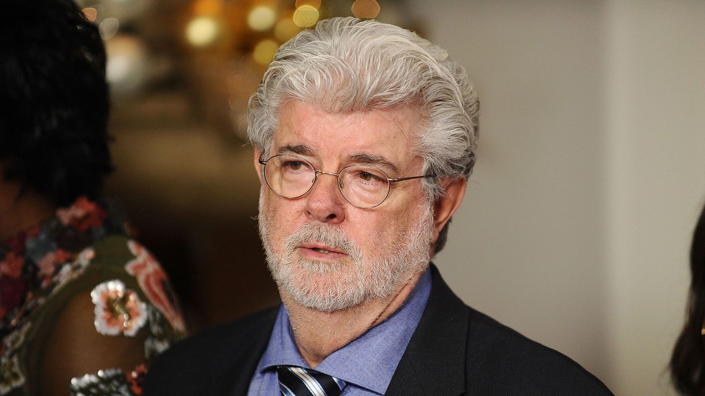What does George Lucas do with his money?